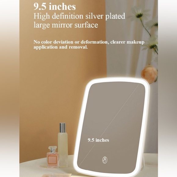 $20 start ❤️ PORTABLE DESKTOP LED MAKEUP VANITY MIRROR - Picture 6 of 9